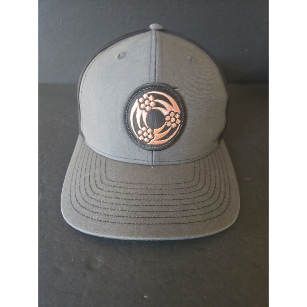 Wounded Warrior Project Snapback Trucker Hat Grey Black OSFM Patch Richardson